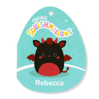 8-Inch Rebecca the Black and Maroon Jersey Devil - 4