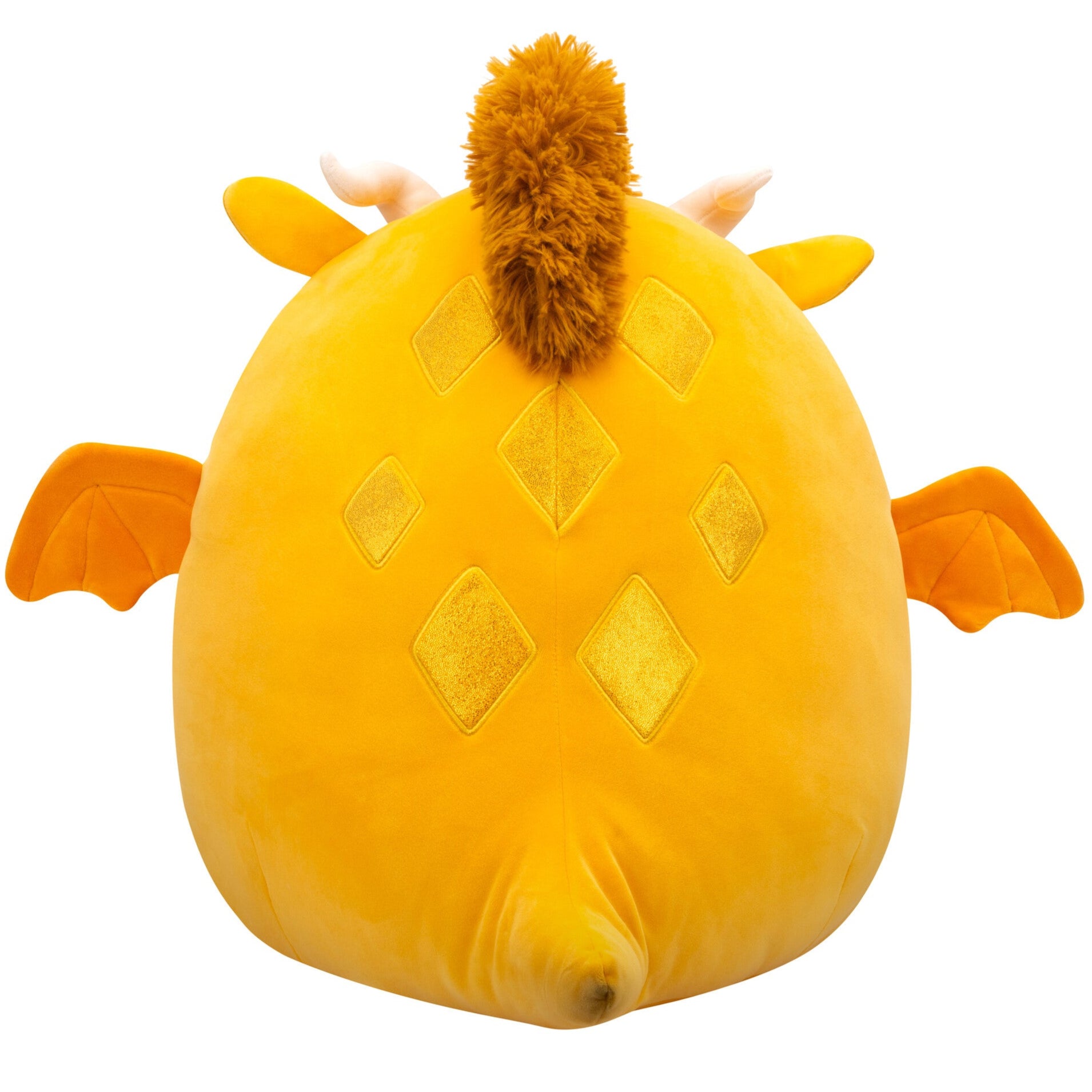 Squishmallows Originale Drago Giallo Con Criniera Arancione, 30,5 Cm, Jazwares
