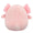 5-Inch Archie the Pink Axolotl with White Fuzzy Belly - 4