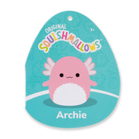 5-Inch Archie the Pink Axolotl with Fuzzy Belly - 4