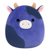 8-Inch Ingred the Purple and Black Spotted Cow - 0