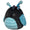 14-Inch Celie the Teal and Black Grasshopper with Bow - 2