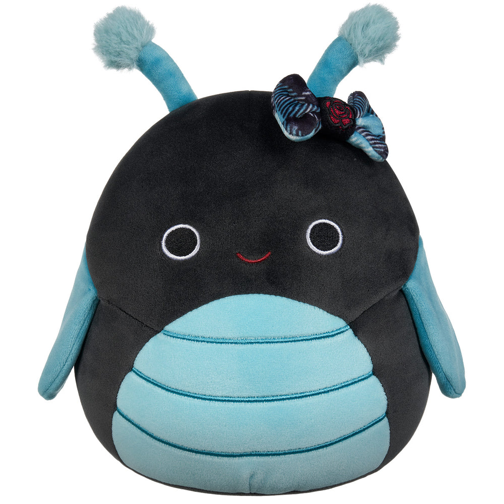 14-Inch Celie the Teal and Black Grasshopper with Bow - 1