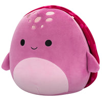 8-Inch Tudor the Maroon Leatherback Turtle - 1
