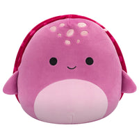 8-Inch Tudor the Maroon Leatherback Turtle - 0