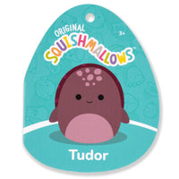 8-Inch Tudor the Maroon Leatherback Turtle - 4