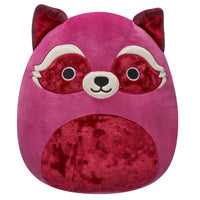 8-Inch Olivieri the Maroon Raccoon with Velvet Accents - 0