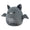 Millennia the Grey Bat with Velvet Accents - 2