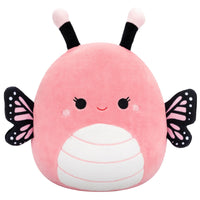 8-Inch Andreina the Pink Monarch Butterfly - 0