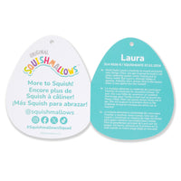 14-Inch Laura the Pink Tabby Cat Holding Birthday Cupcake - 5