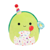 12-Inch Henry the Green Turtle with Birthday Hat Holding Balloon
