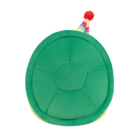 12-Inch Henry the Green Turtle with Birthday Hat Holding Balloon - 3