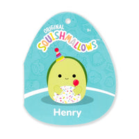 12-Inch Henry the Green Turtle with Birthday Hat Holding Balloon - 4