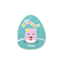12-Inch Faine the Pink Bear with Bow Holding Coffee - 4