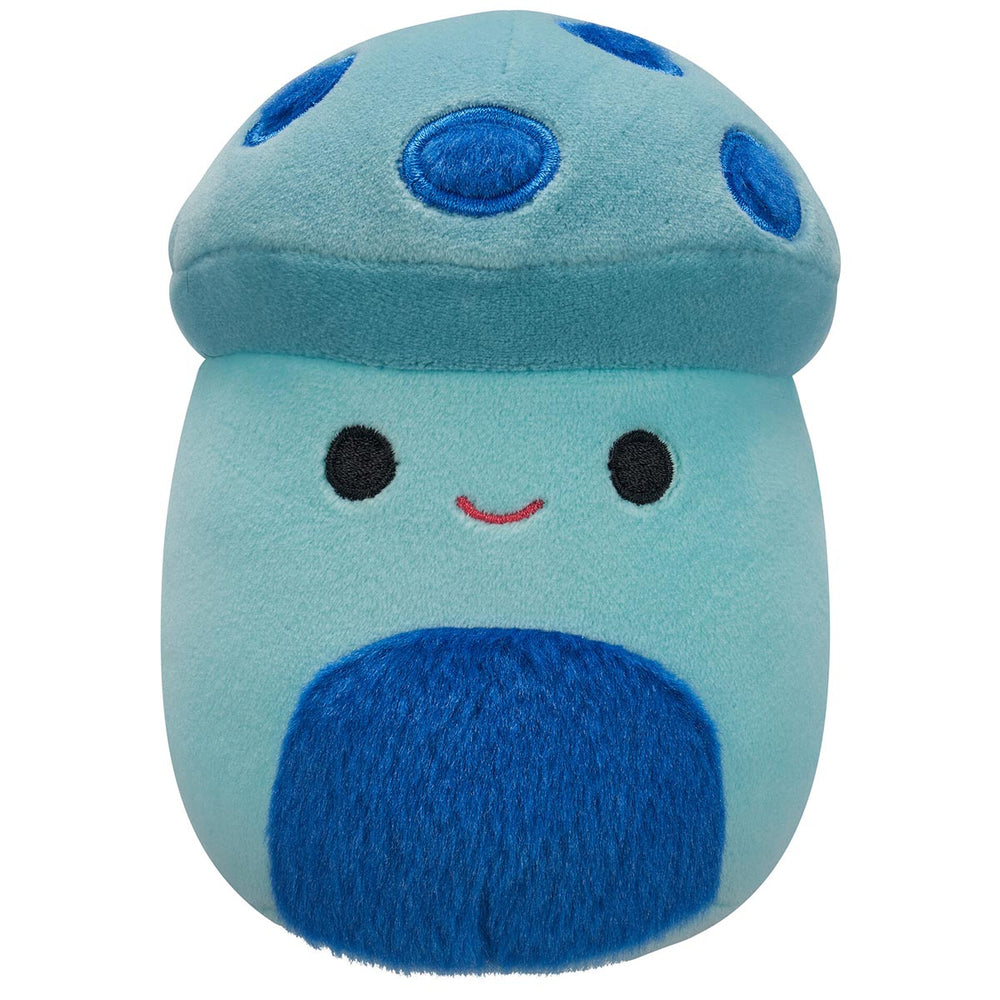 5-Inch Ankur the Teal Mushroom with Fuzzy Belly - 1