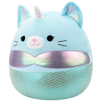 20-Inch Svetlana the Teal Caticorn Mermaid - 1