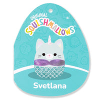 20-Inch Svetlana the Teal Caticorn Mermaid - 4