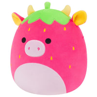 12-Inch Cleary the Hot Pink Strawberry Cow - 1