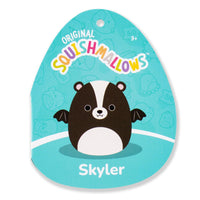 12-Inch Skyler the Black and White Skunk Bat - 4