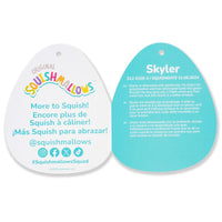 12-Inch Skyler the Black and White Skunk Bat - 5