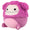 16-Inch Nanette the Raspberry Pink Bigfoot - 2