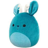 8-Inch Aspen the Sea Green Jackalope with Iridescent Horns - 1