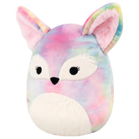8-Inch Paulette the Rainbow Tie-Dye Fennec Fox - 1