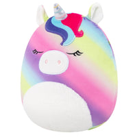 8-Inch Clarissa the Rainbow Unicorn with Fuzzy Belly - 1