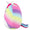 8-Inch Clarissa the Rainbow Unicorn with Fuzzy Belly - 3