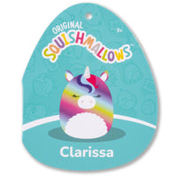 8-Inch Clarissa the Rainbow Unicorn with Fuzzy Belly - 4