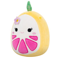 5-Inch Eleanor the Yellow Grapefruit with Flower Hairpin - 1
