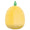 5-Inch Eleanor the Yellow Grapefruit with Flower Hairpin - 4