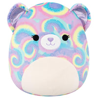12-Inch Jonessa the Purple Psychedelic Tie-Dye Bear - 0