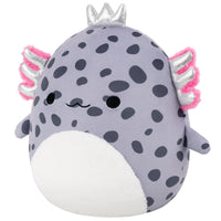 12-Inch Avana the Spotted Axolotl with Silver Crown - 1