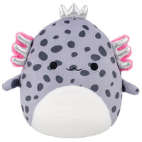 12-Inch Avana the Spotted Axolotl with Silver Crown - 0