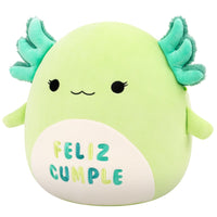 12-Inch Mipsy the Green Axolotl with “Feliz Cumple” Embroidery - 1