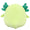 12-Inch Mipsy the Green Axolotl with “Feliz Cumple” Embroidery - 4