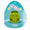 14-Inch Zaid the Green Pickle Jar - 5