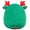 5-Inch Zumir the Green Moose with Peppermint Swirl Belly - 4