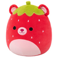8-Inch Romeo the Red Strawberry Bear - 1