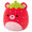8-Inch Romeo the Red Strawberry Bear - 2