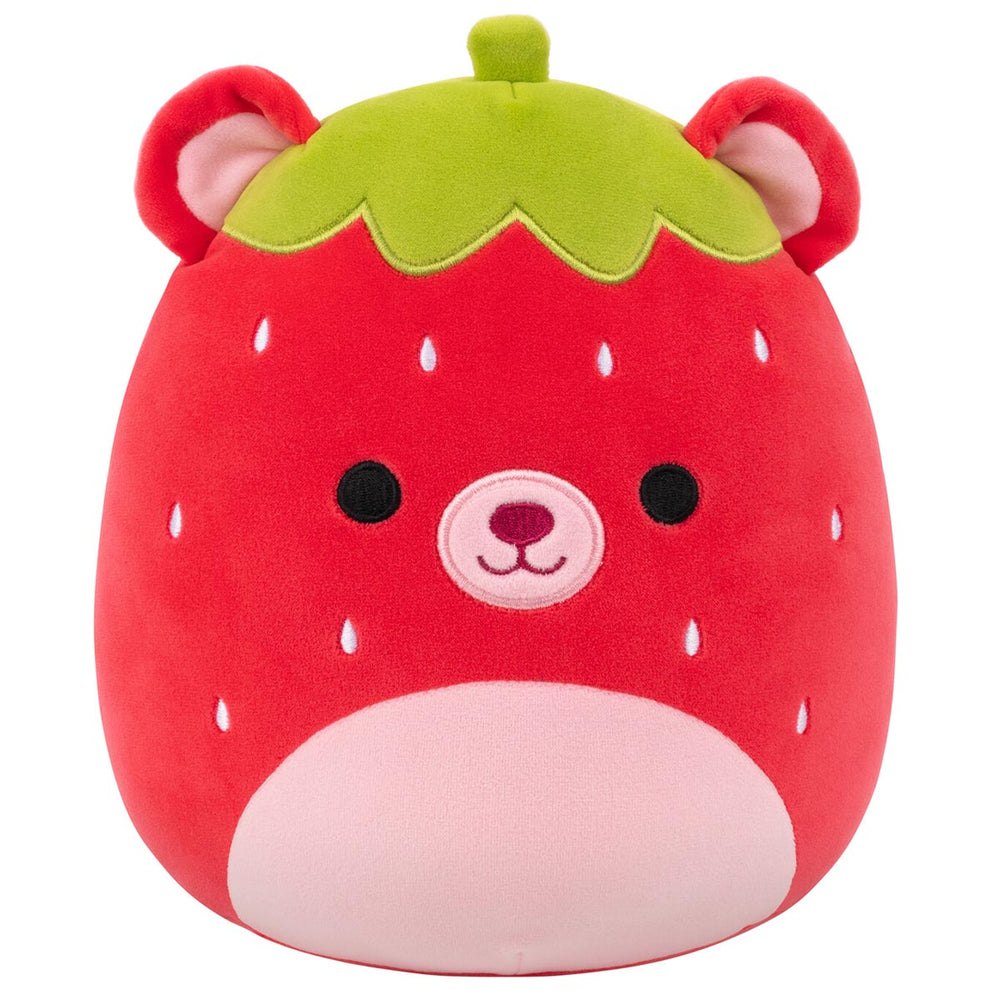 8-Inch Romeo the Red Strawberry Bear - 1