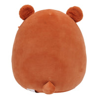 8-Inch Stokely the Brown Kodiak Bear Holding a Rainbow Heart - 5