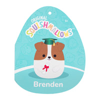 12-Inch Brenden the Jack Russell Terrier in Graduation Cap - 4