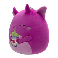 12-Inch Loca the Hot Pink Goblin Princess Holding Latte - 1