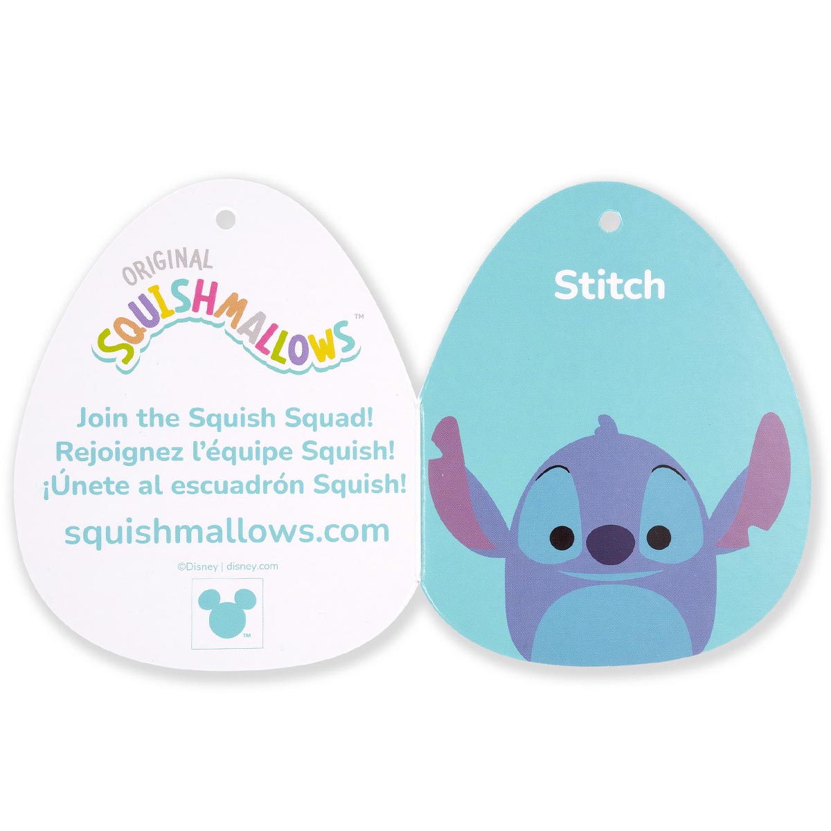 Jazwares Squishmallows – Peluche Stitch Superhéros – 20 Cm – 1880874