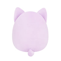 8-Inch Mak the Lavender Cat Wrapped with Flower Stems - 3
