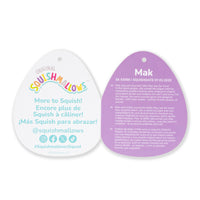 8-Inch Mak the Lavender Cat Wrapped with Flower Stems - 5