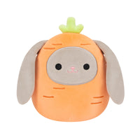 8-Inch Blake the Grey Bunny in Carrot Costume - 0