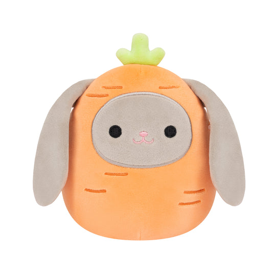 8-Inch Blake the Grey Bunny in Carrot Costume